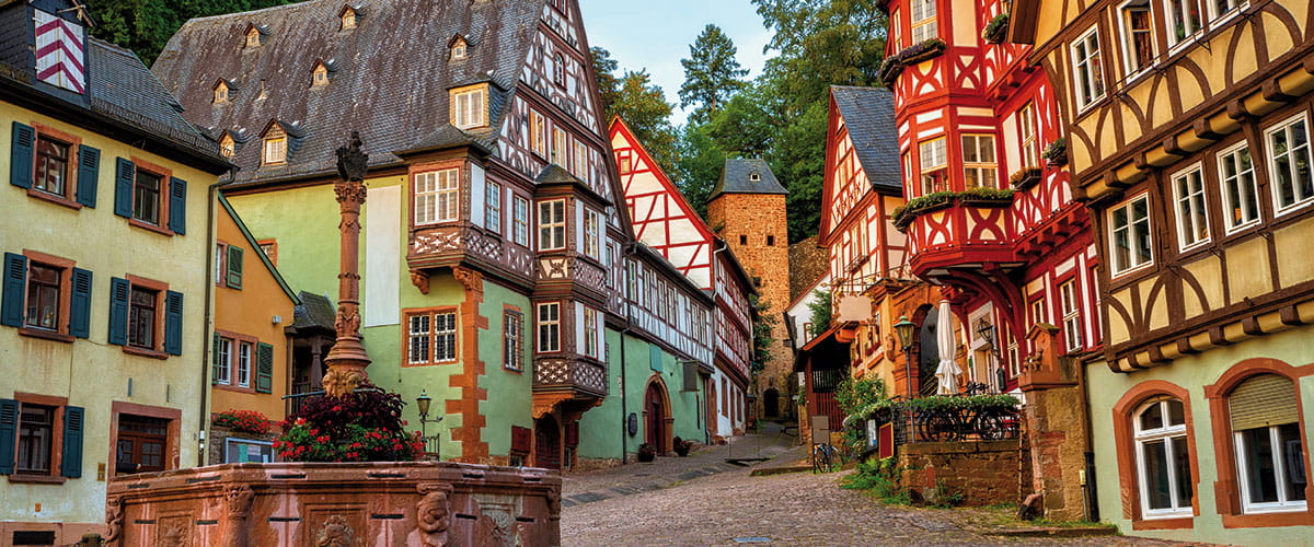 Medieval Old Town, Bavaria, Germany
